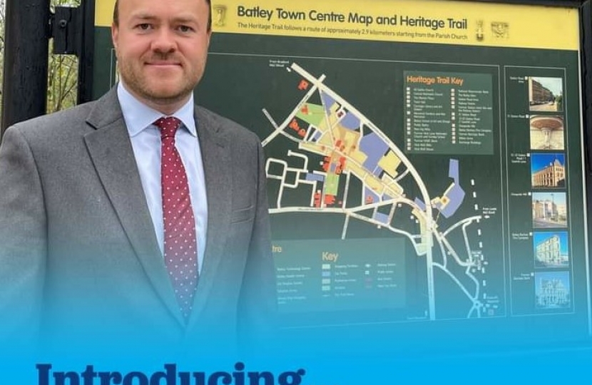 Ryan Stephenson, Conservative Candidate for Batley and Spen by election