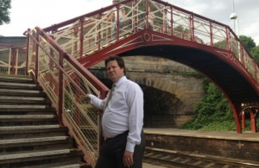 Alec at Garforth station