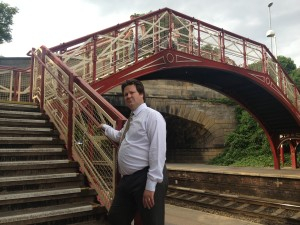 Alec at Garforth station